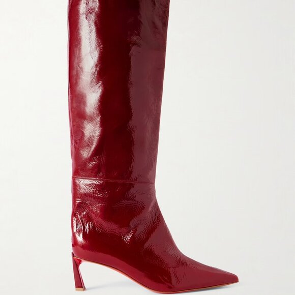 Christian Louboutin CONDOROCOMBO BOTTA 55 Tall Knee High Boots Heels